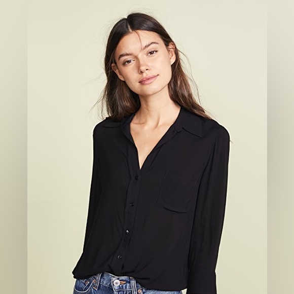 L’AGENCE RYAN BUTTON UP SHIRT - Picture 2 of 9